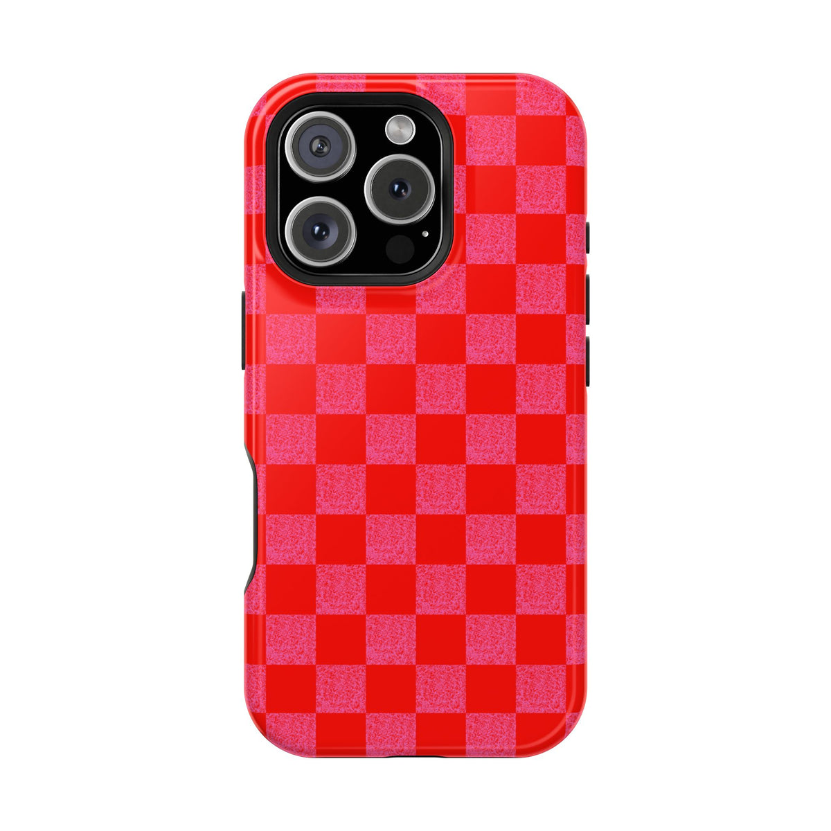 Red Checkerboard MagSafe Phone Case