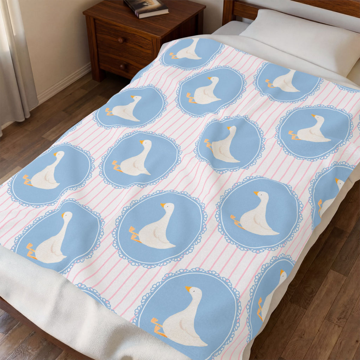 Striped Goose Blanket