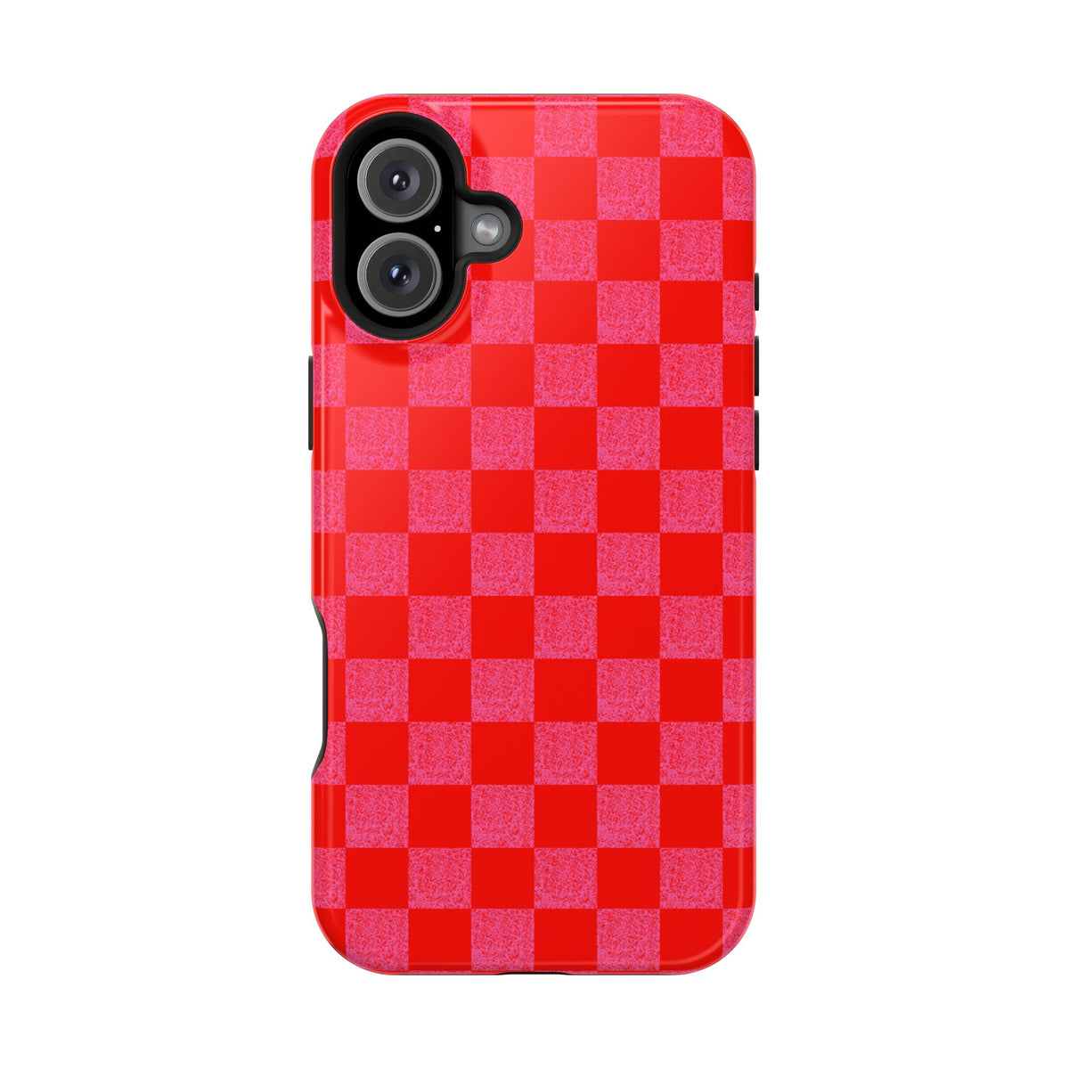 Red Checkerboard MagSafe Phone Case