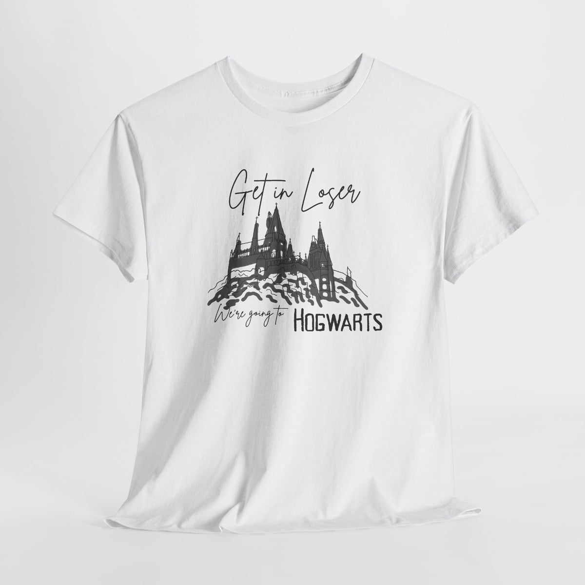 Harry Potter Hogwarts T Shirt (Gildan)