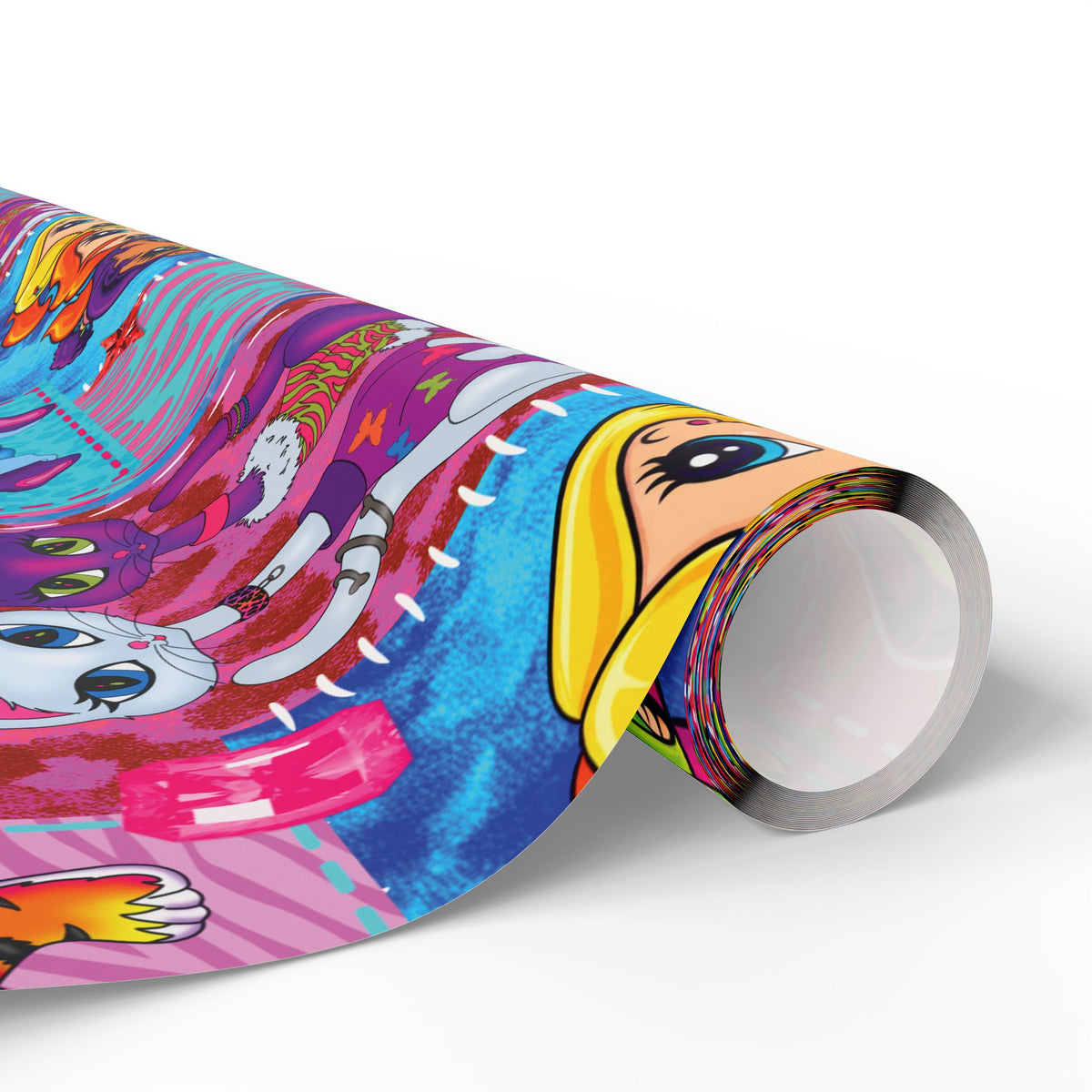 Colorful Pop Art wrapping paper