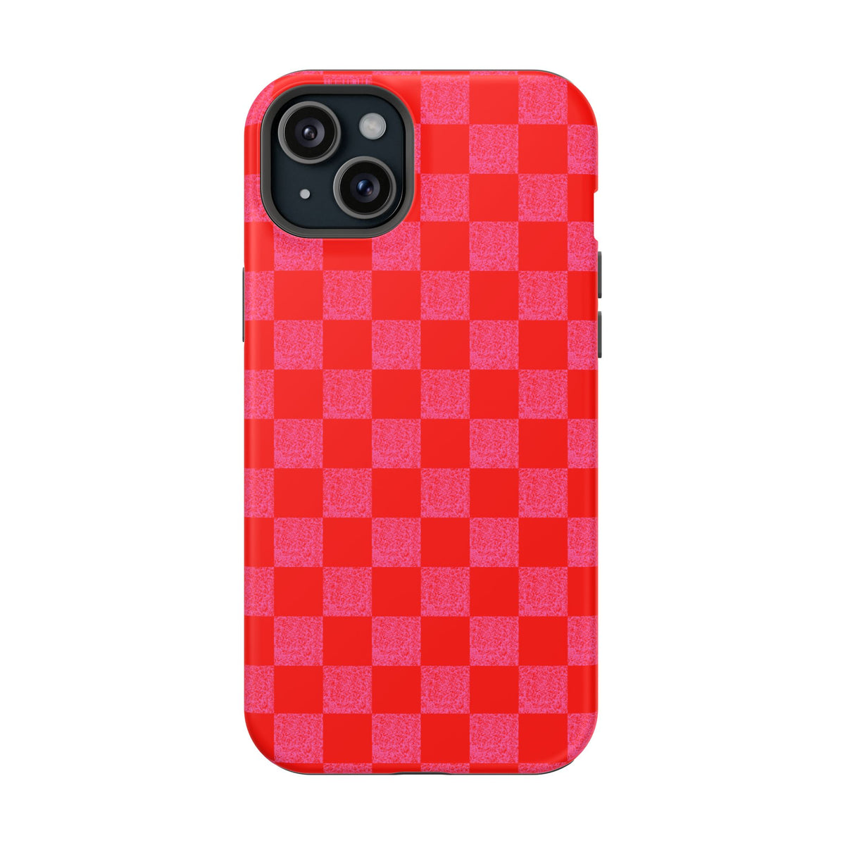 Red Checkerboard MagSafe Phone Case