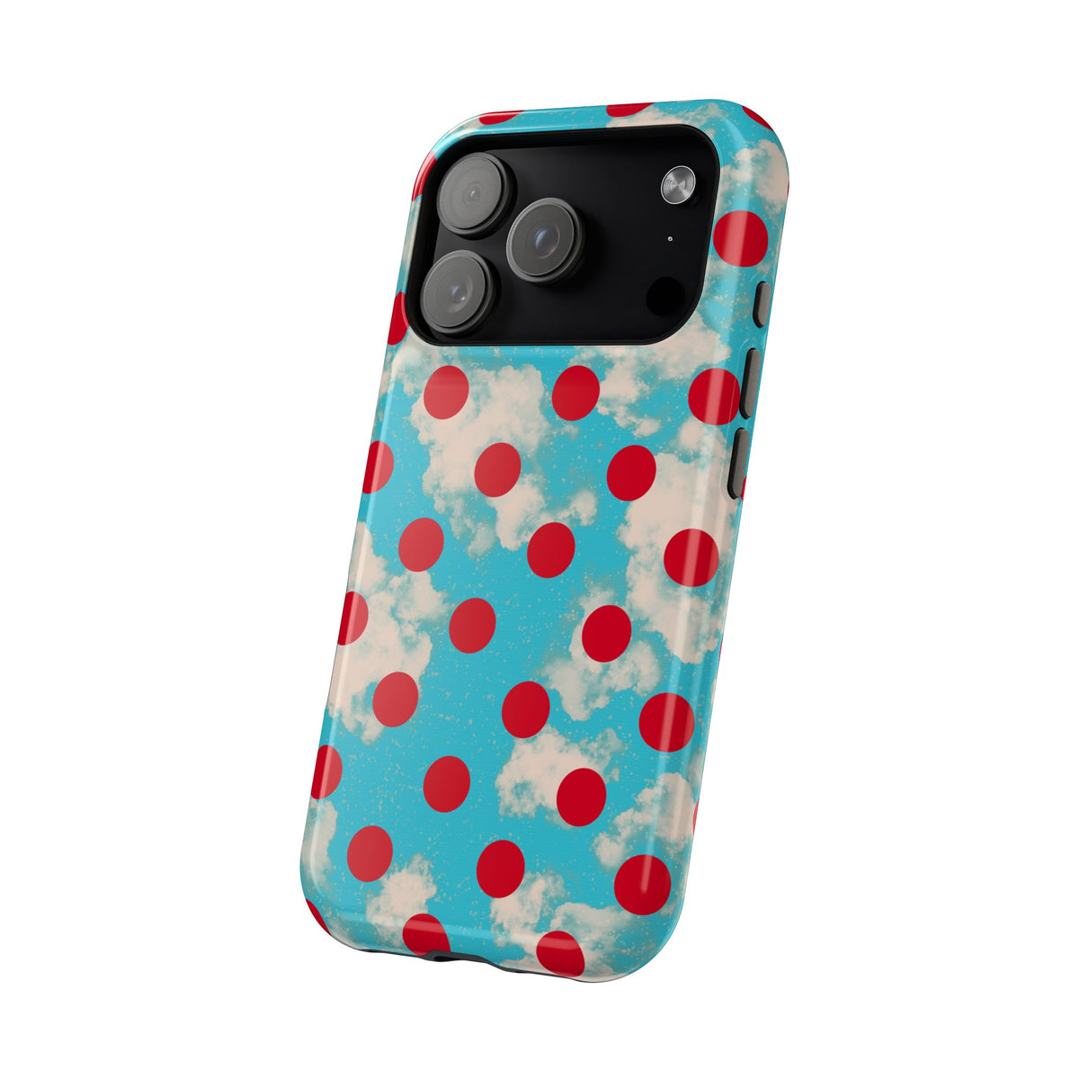 Polka Dot Sky MagSafe Phone Case