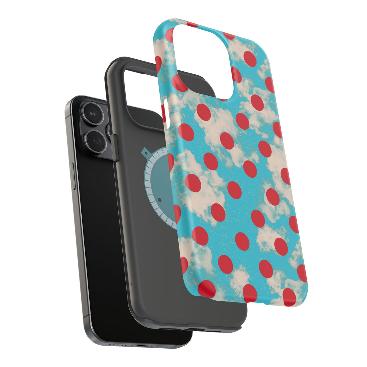 Polka Dot Sky MagSafe Phone Case