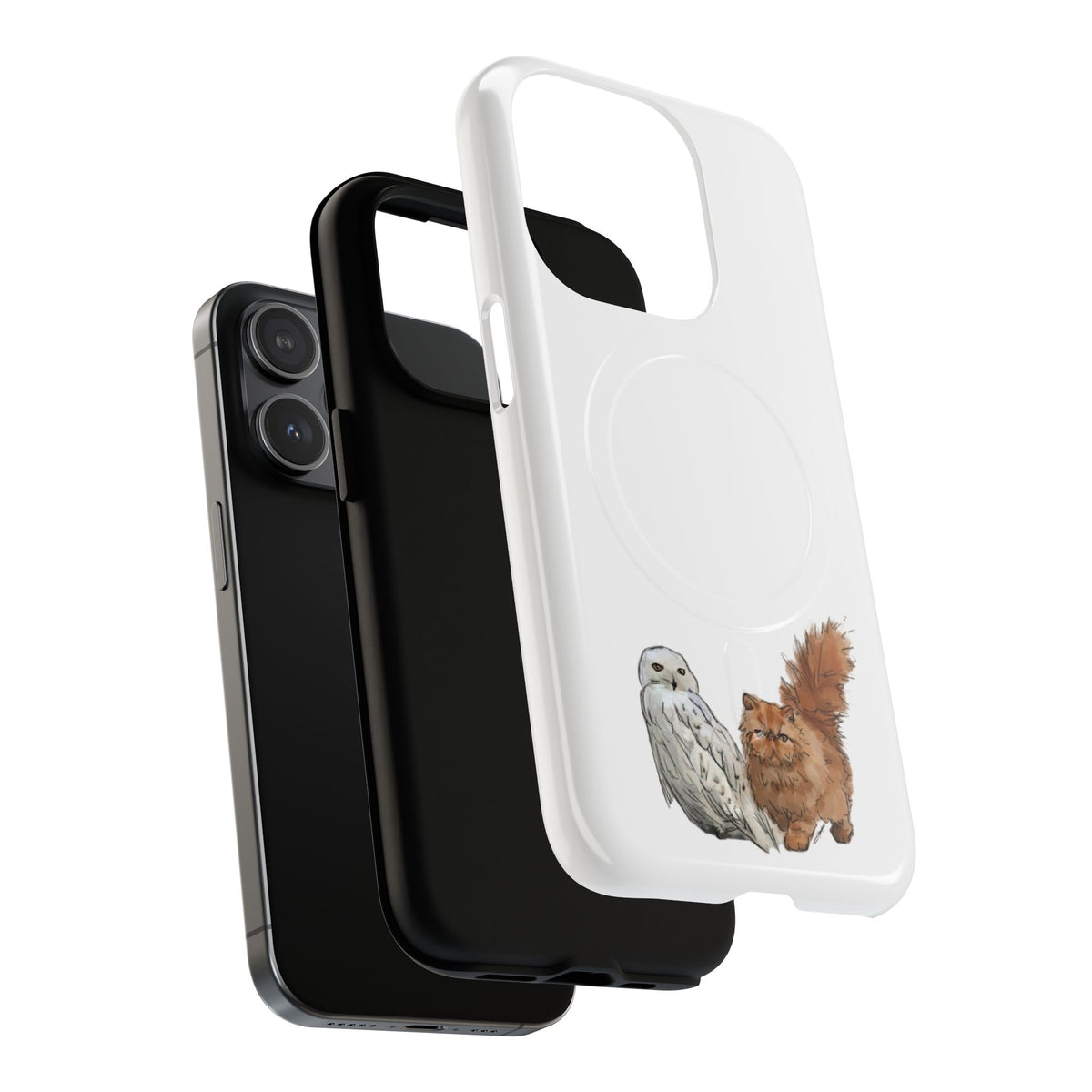 Owl/Cat Phone Case (Harry Potter)