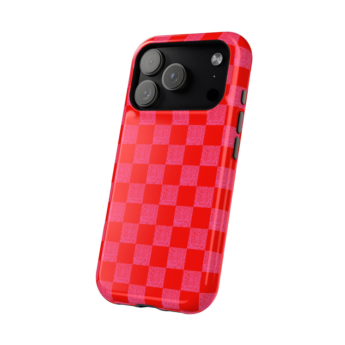 Red Checkerboard MagSafe Phone Case