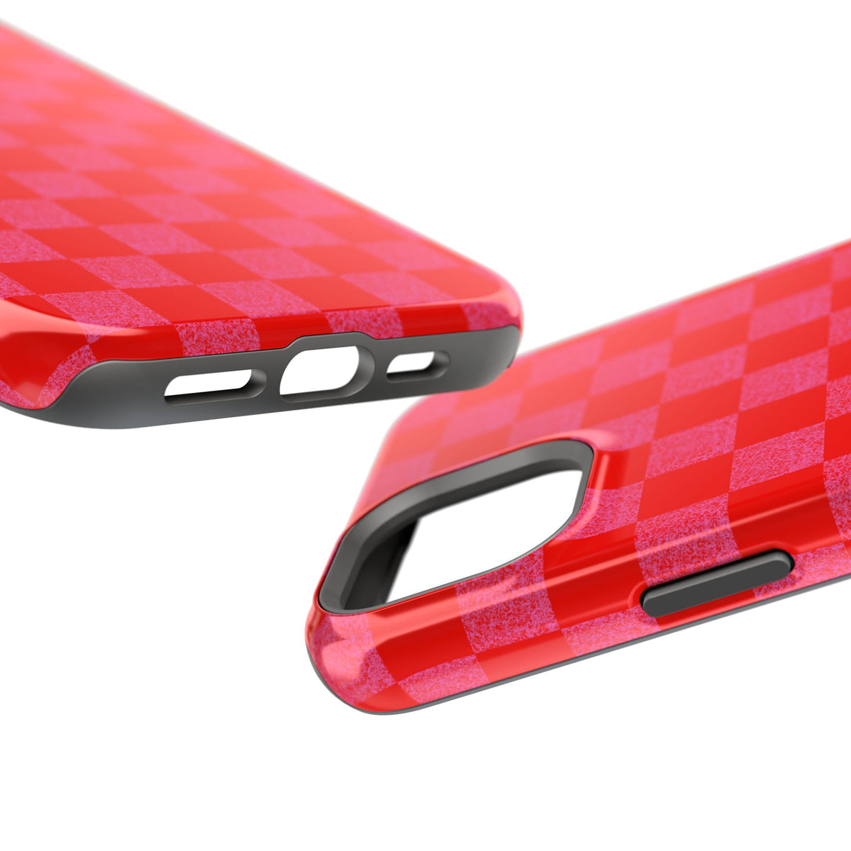 Red Checkerboard MagSafe Phone Case