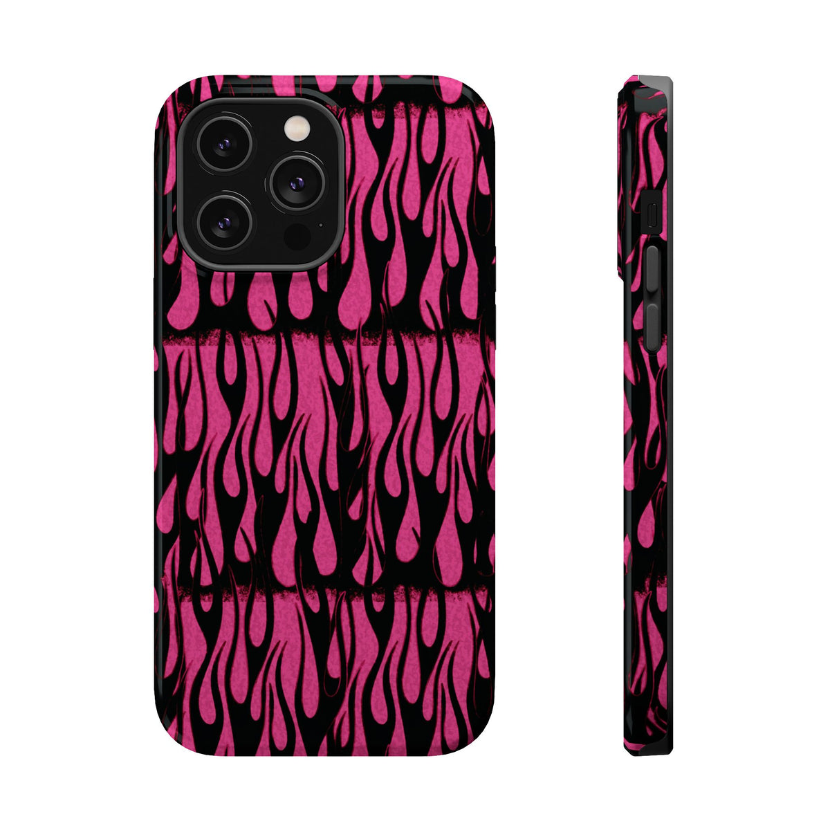 Pink Flame MagSafe Phone Case