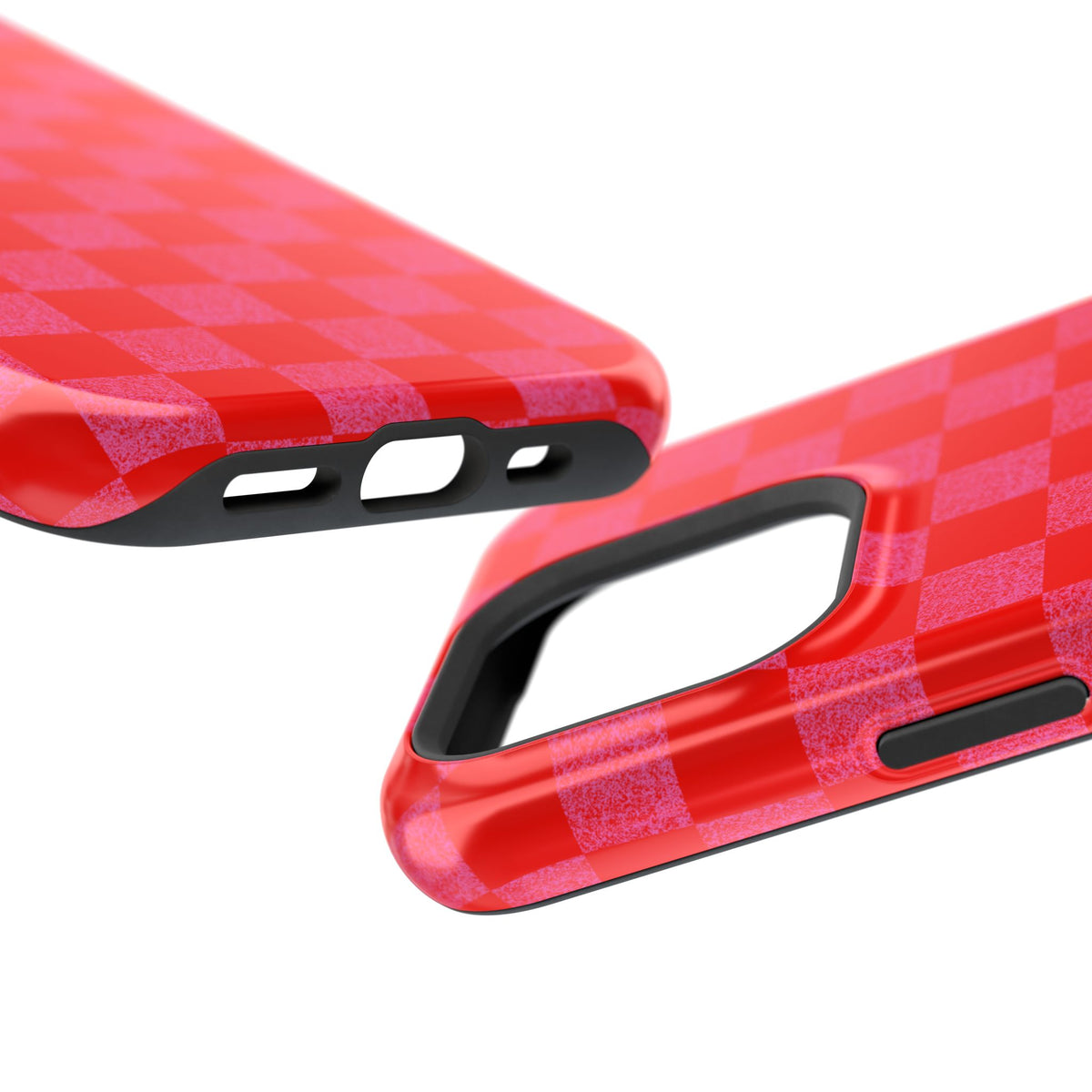 Red Checkerboard MagSafe Phone Case