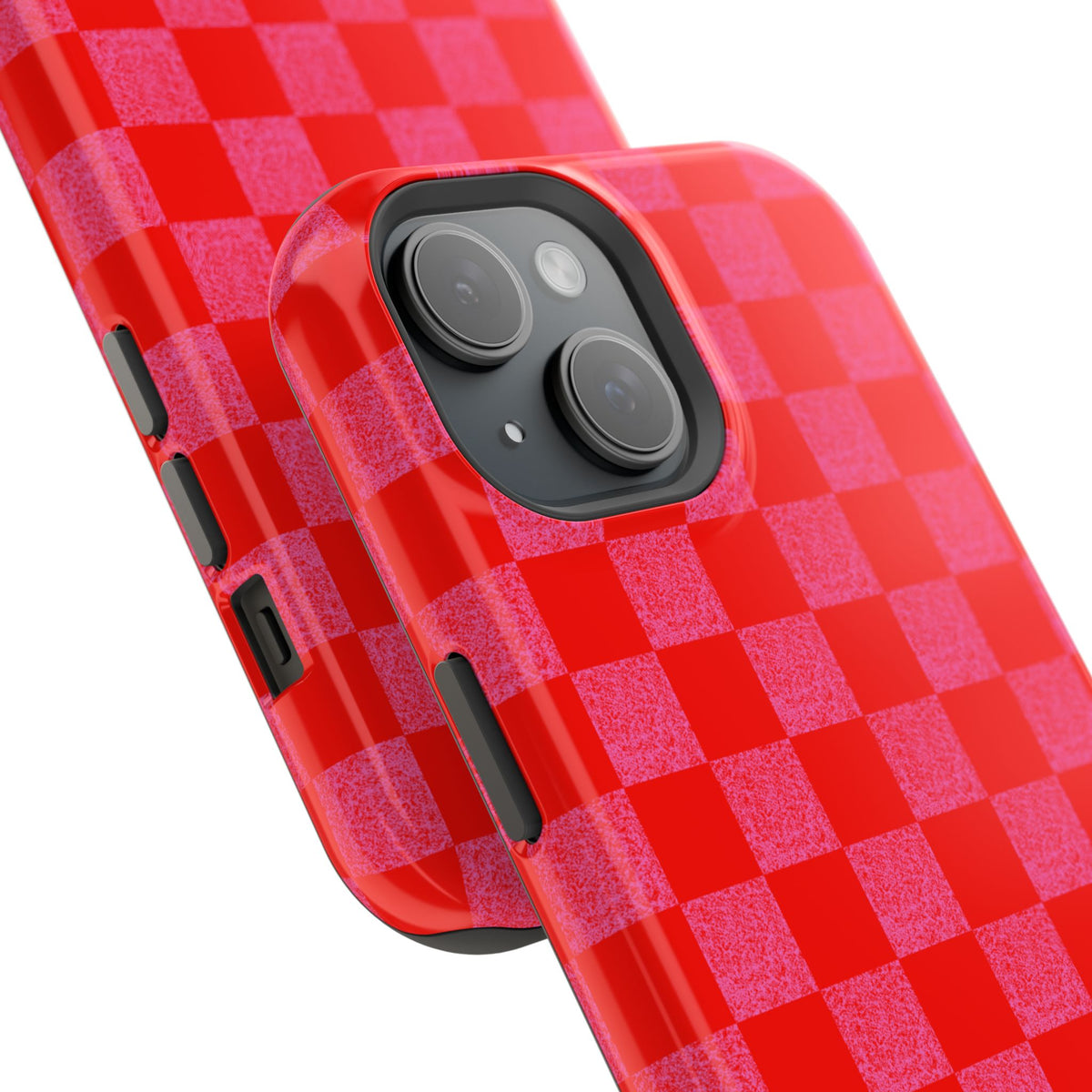 Red Checkerboard MagSafe Phone Case