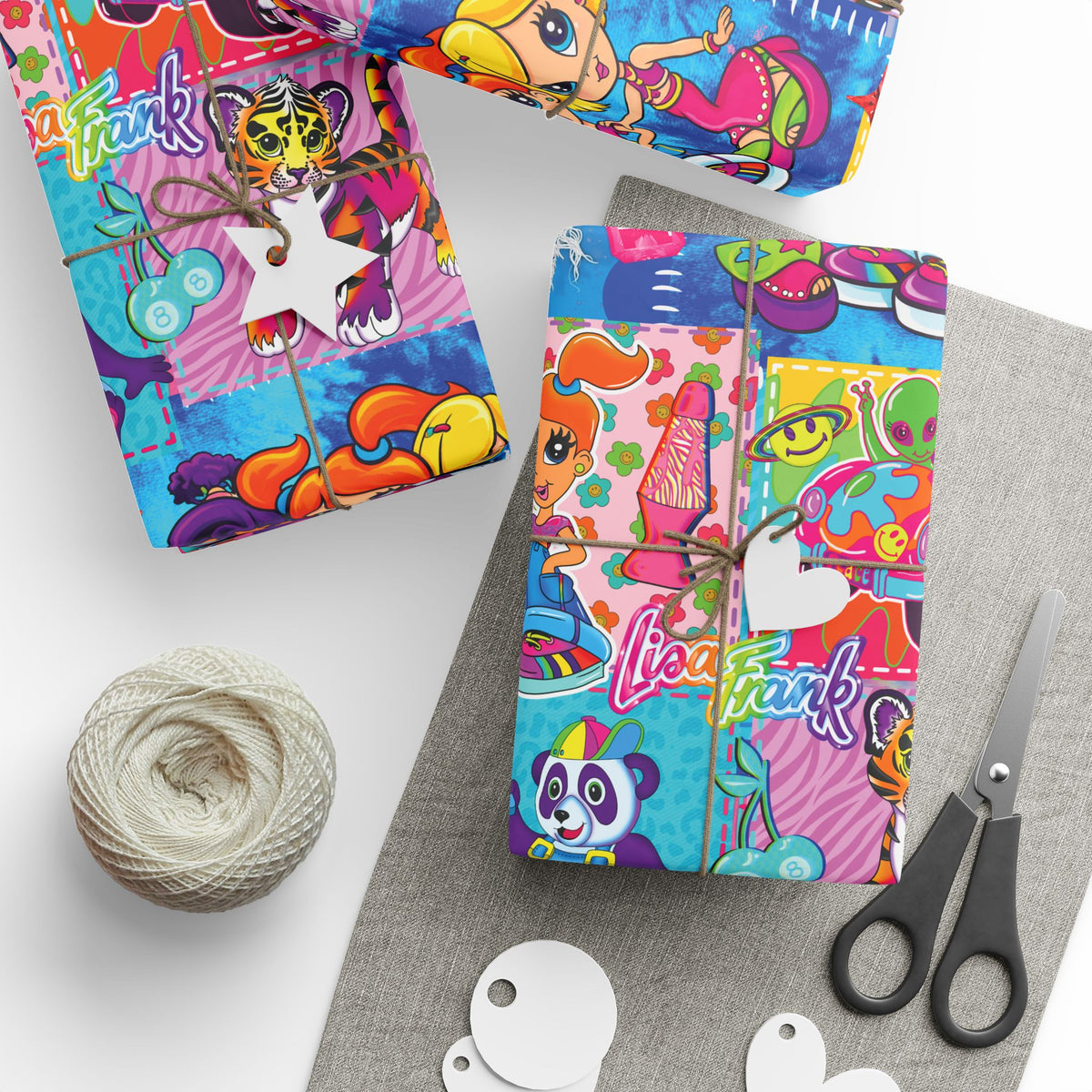 Colorful Pop Art wrapping paper