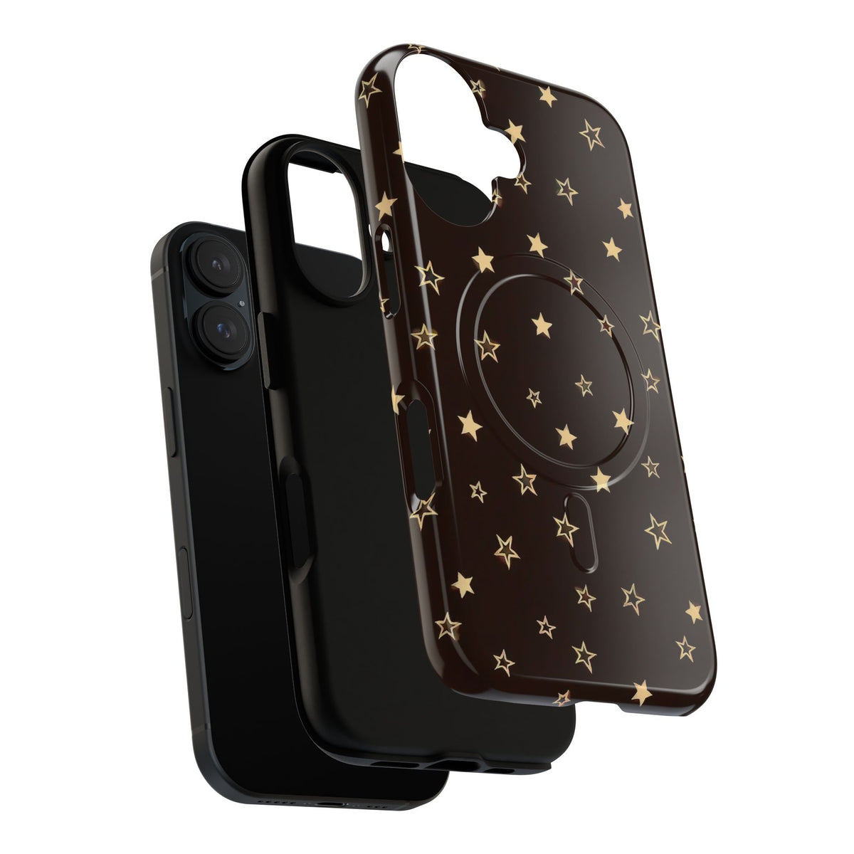 Brown Star Phone Case