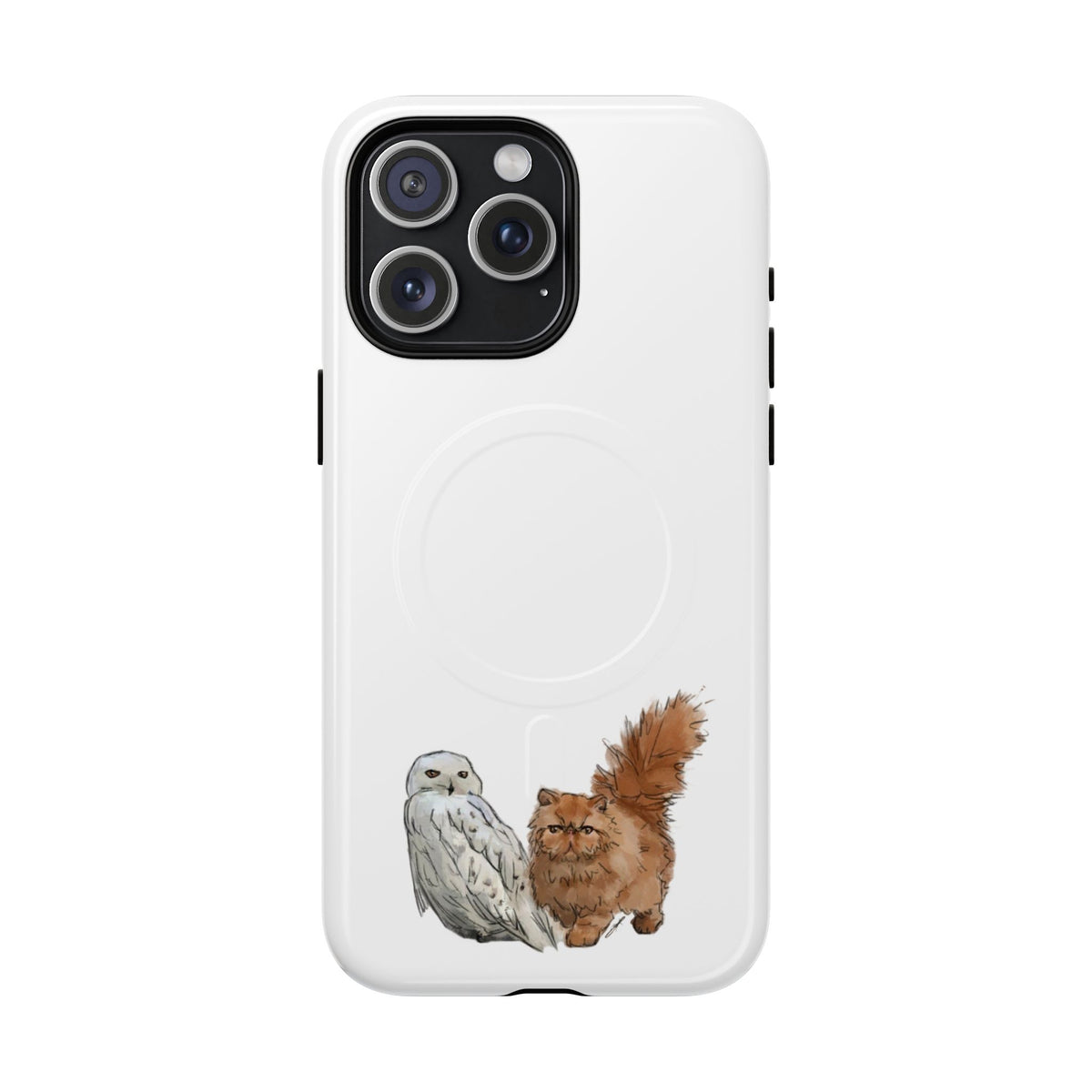 Owl/Cat Phone Case (Harry Potter)