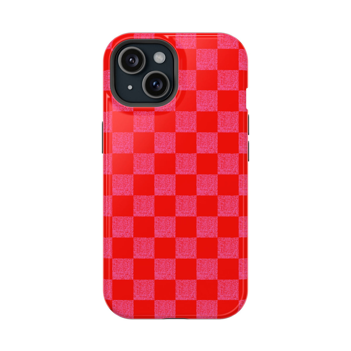 Red Checkerboard MagSafe Phone Case