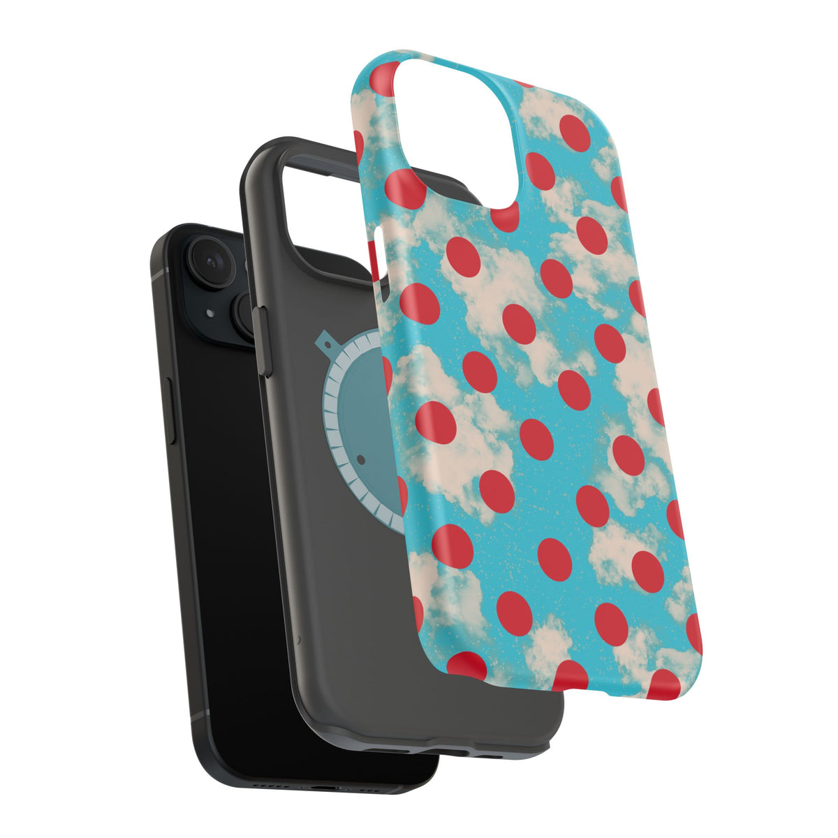 Polka Dot Sky MagSafe Phone Case