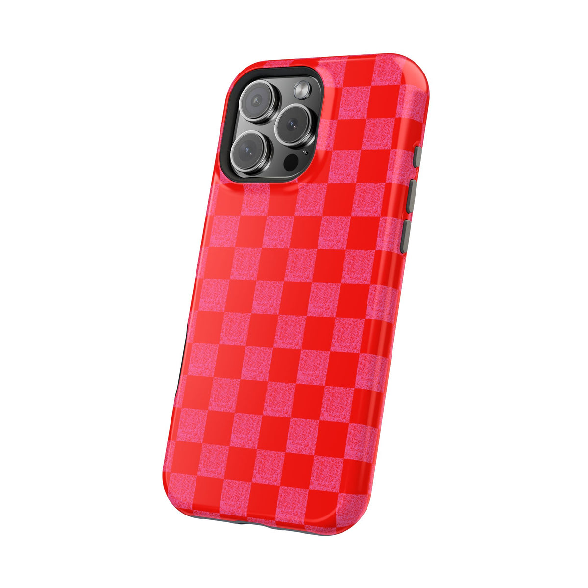 Red Checkerboard MagSafe Phone Case