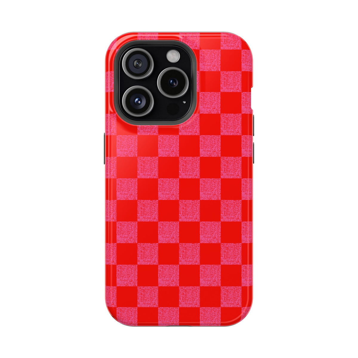 Red Checkerboard MagSafe Phone Case