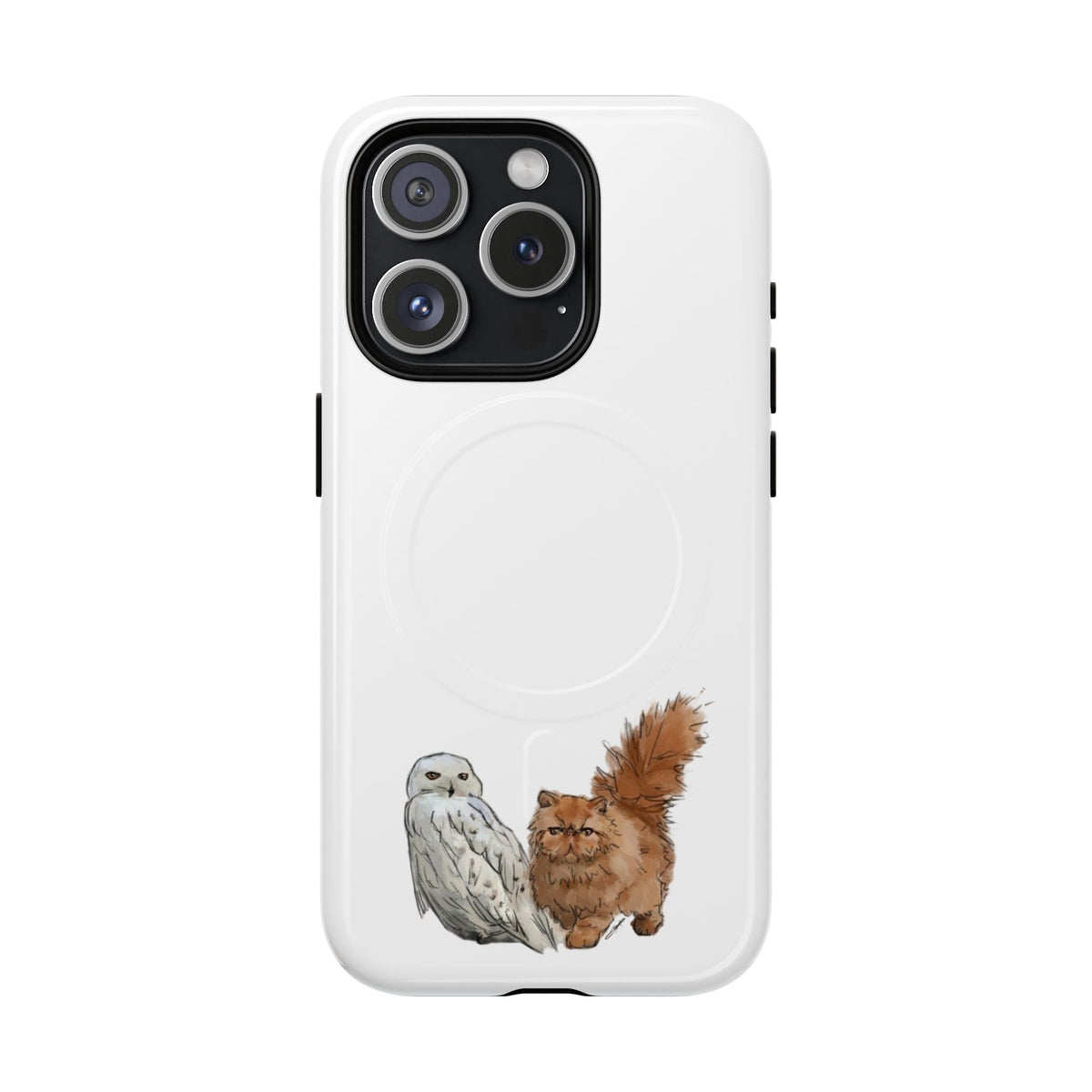 Owl/Cat Phone Case (Harry Potter)