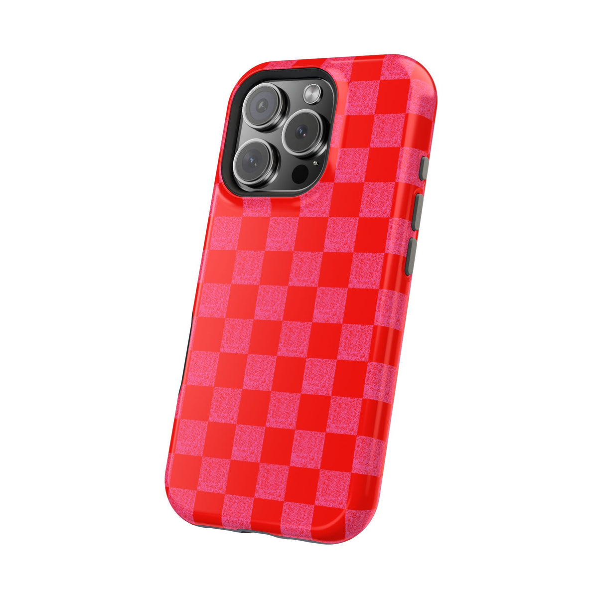 Red Checkerboard MagSafe Phone Case