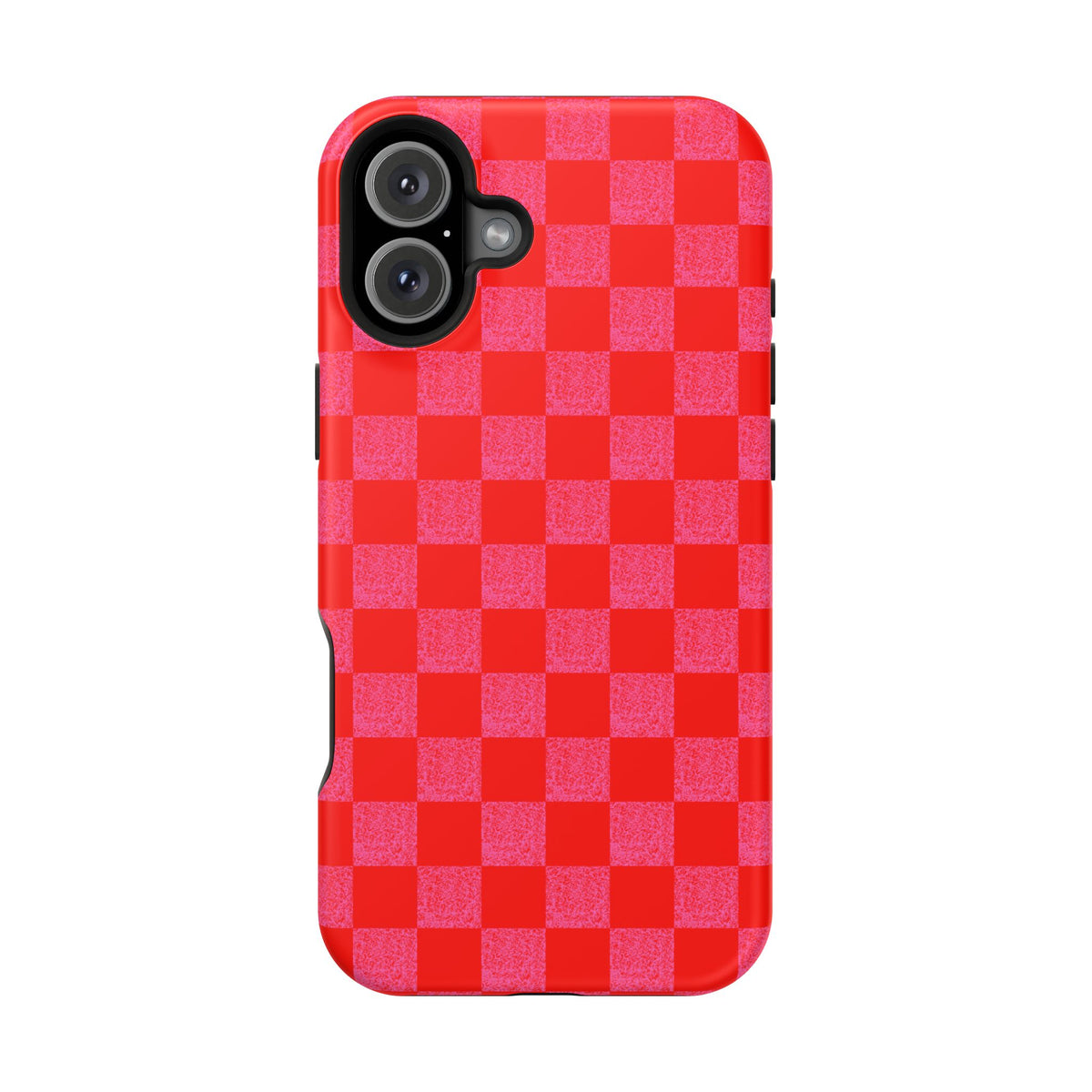 Red Checkerboard MagSafe Phone Case