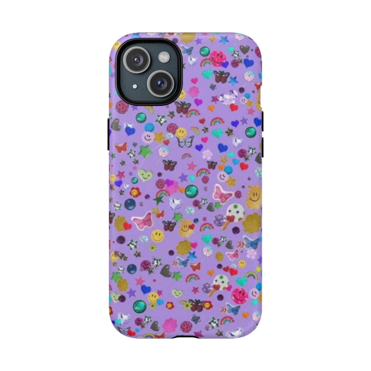Purple Sticker y2k Phone Case