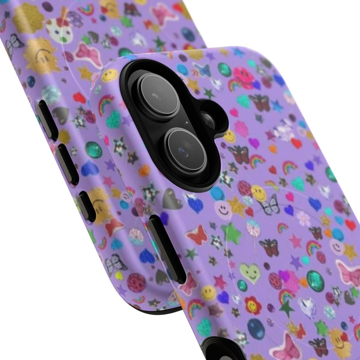 Purple Sticker y2k Phone Case