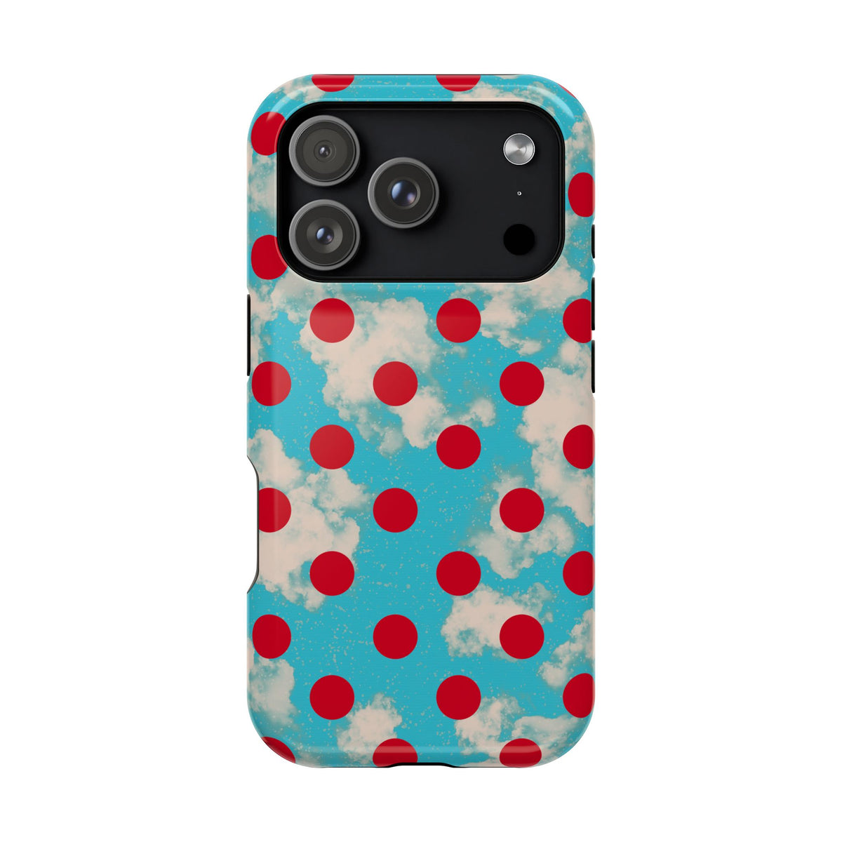 Polka Dot Sky MagSafe Phone Case