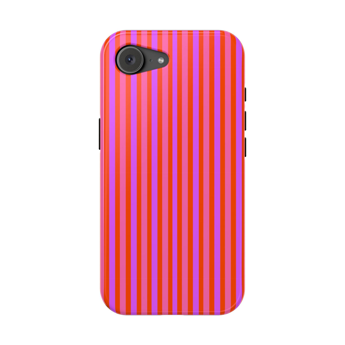 pink and red stripes MagSafe Phone Case