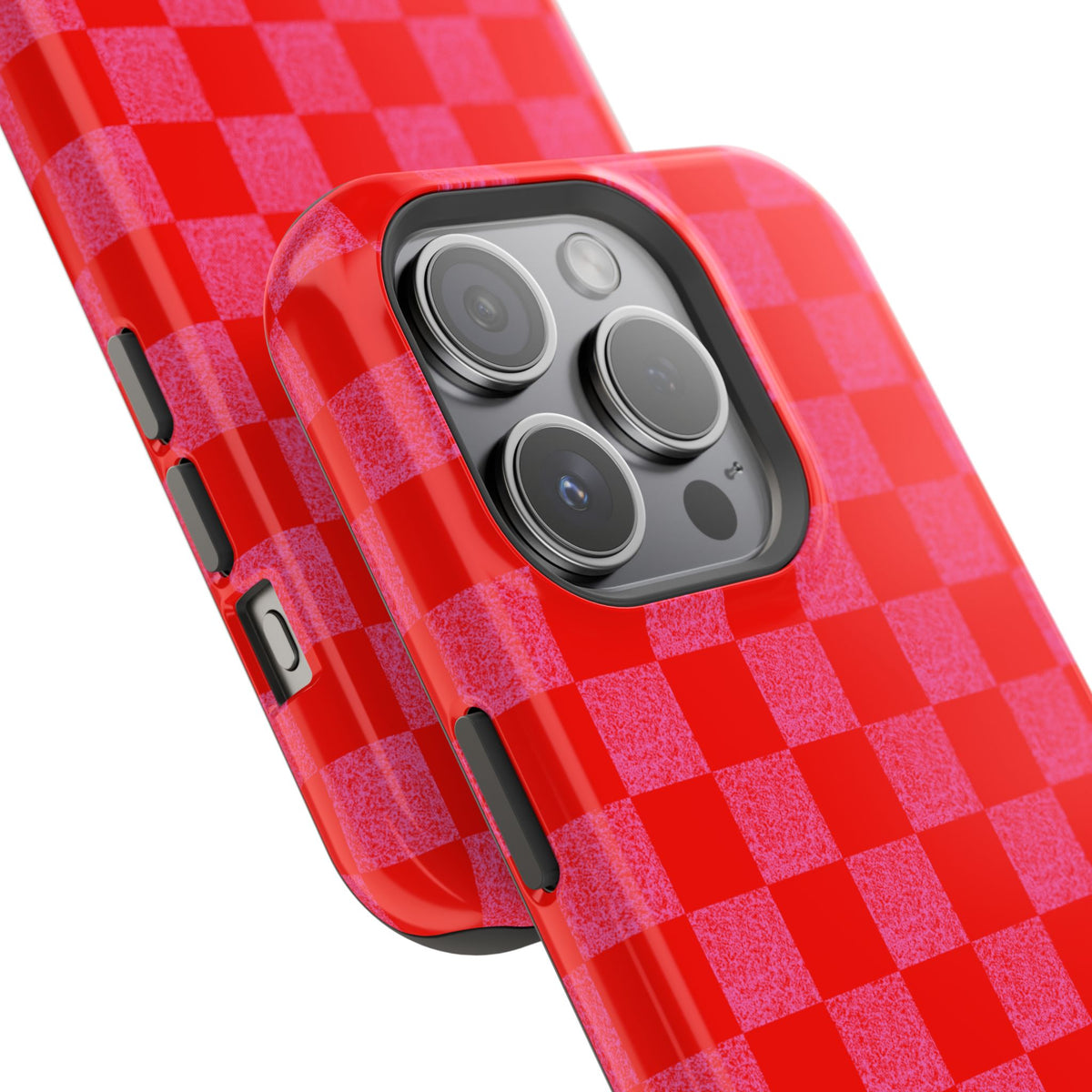 Red Checkerboard MagSafe Phone Case