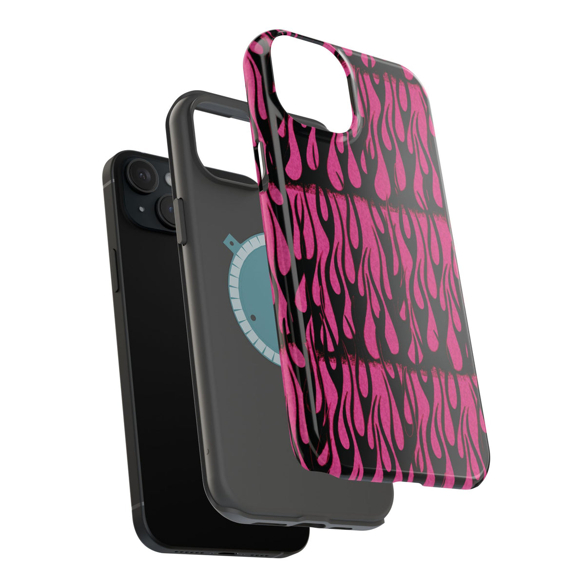 Pink Flame MagSafe Phone Case